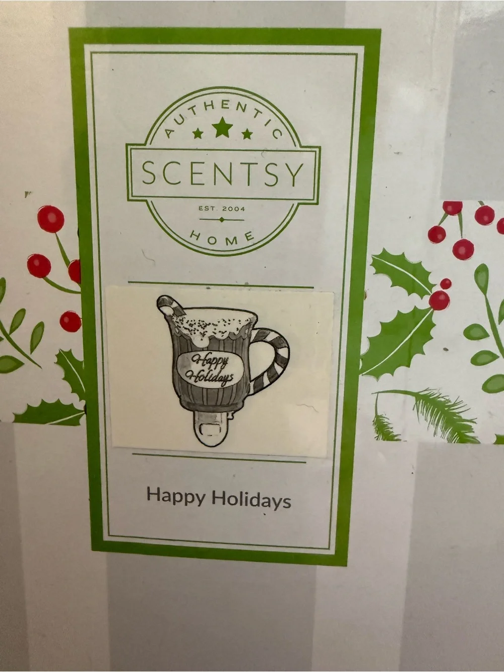 Scentsy Happy Holidays Nightlight Plug-In Warmer